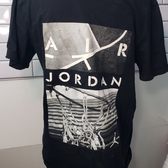 Other - AIR JORDAN MEN'S BLACK T-SHIRT SIZE L Basketball